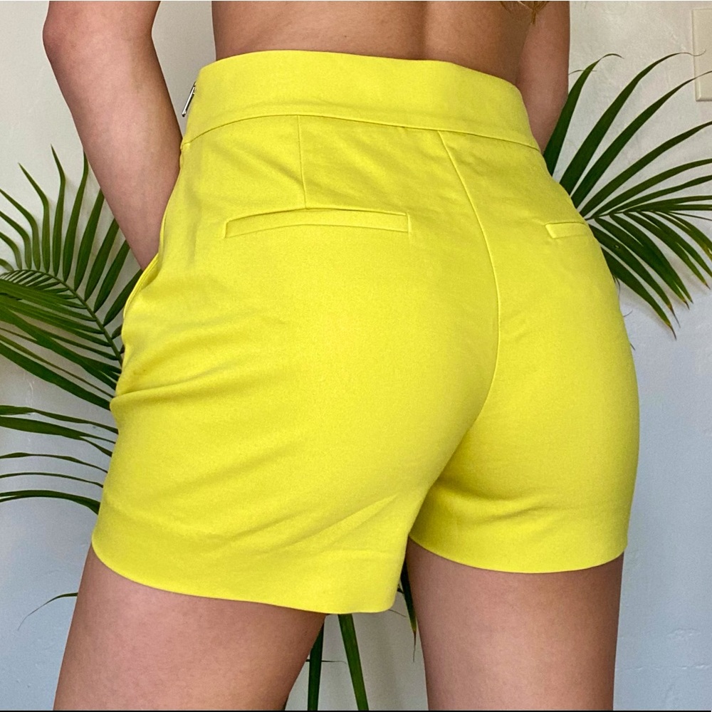 Zara lime green shorts!
